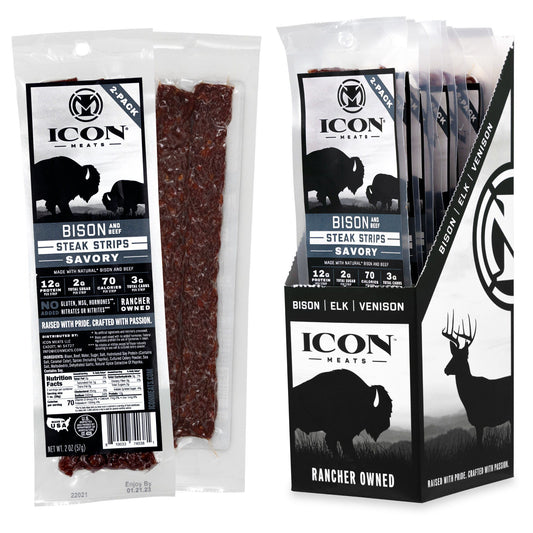 Icon Savory Bison Strip 2oz