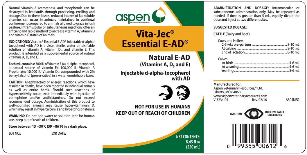 Vita-Jec Essential AD Injection, 250 mL