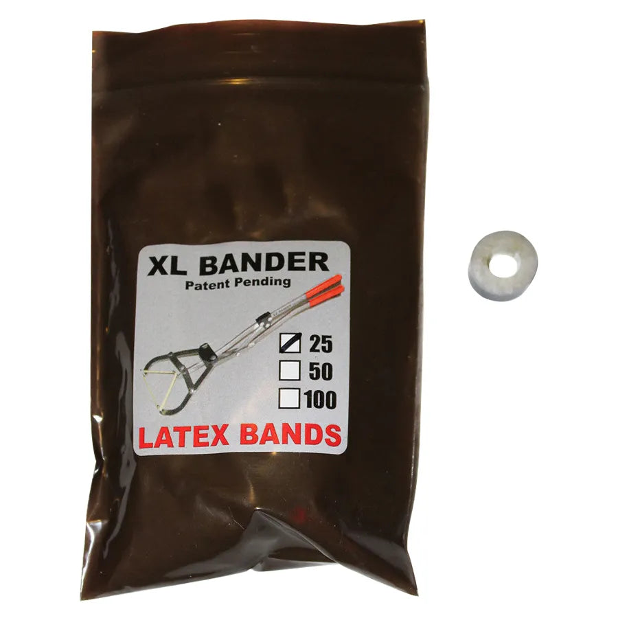 XL Castrating Bands, 25 count