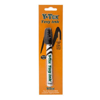Y-Tex Tag Ink-Marker Black Broad & Fine Tip