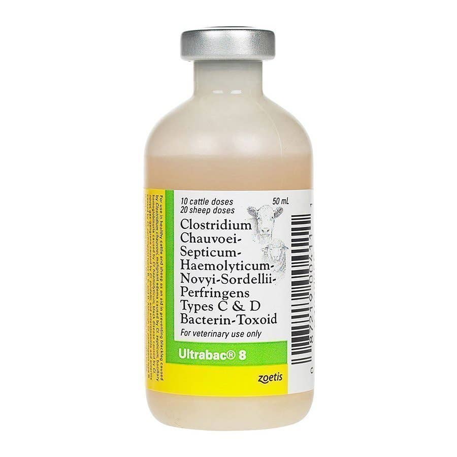 Zoetis UltraBac 8 Vaccine, 10 Dose