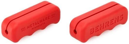 Behrens Small 2-Pack Red Comfort Grips for Buckets, Pails & Cans - Durable Silicone Hand Protection