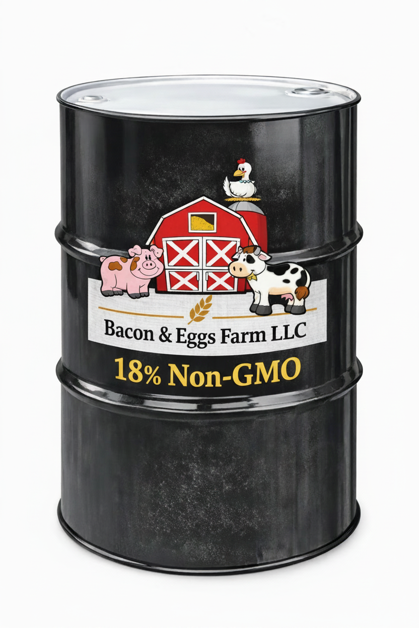 B&E Non-GMO 18% Barrel
