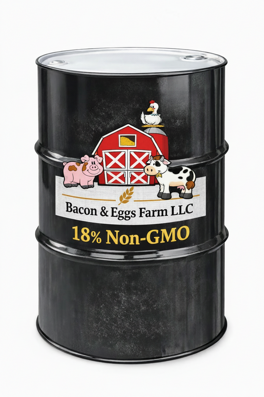 B&E Non-GMO 18% Barrel