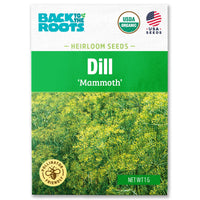 DILL MAMMOTH SEEDS