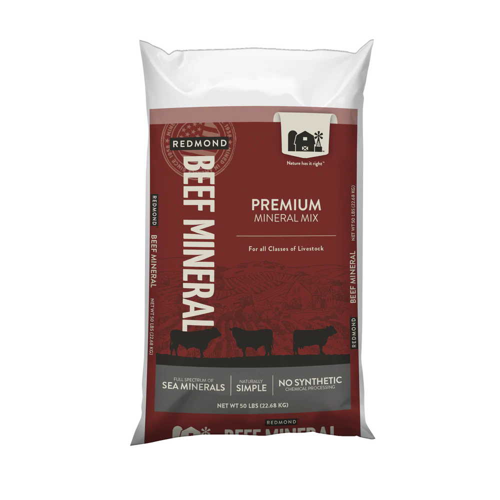 Redmond Beef Mineral, 50lb bag