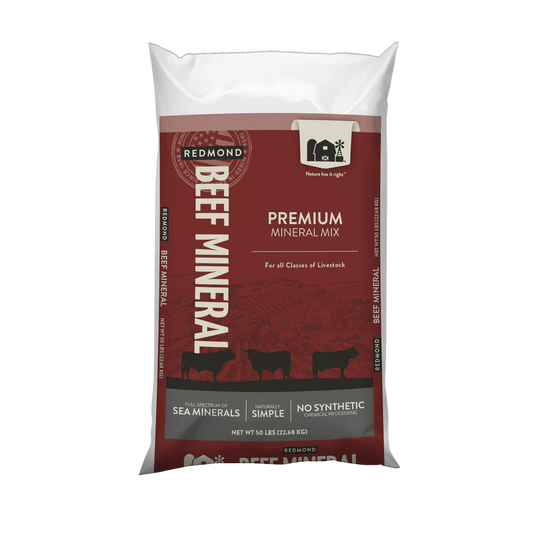 Redmond Beef Mineral, 50lb bag