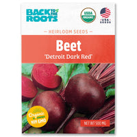 BEET DETROIT DARK RED SEEDS