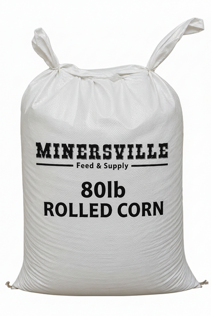Minersville Rolled Corn Bags 80lbs