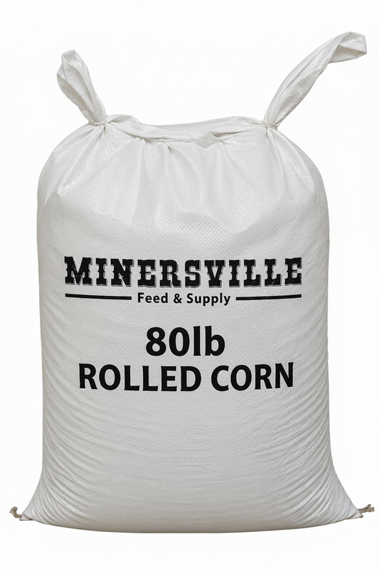 Minersville Rolled Corn Bags 80lbs