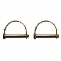 Double HH Wirelock Pin, Round Wire, 3/8" x 2-1/4" (2 Pack)