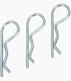 Double HH 0.125 In. x 2-5/8 In. Hitch Pin (3-Pack)