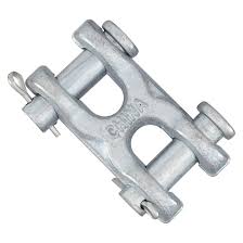 Double HH 3/8 In. Mid-Link Double Clevis