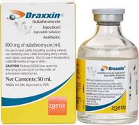 Draxxin Injectable Solution, 50mL