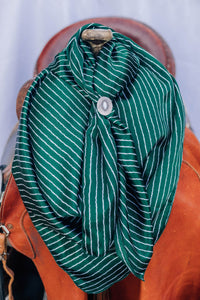 PRE 36" EVERYDAY WILD RAG DARK GREEN SQUIGGLE