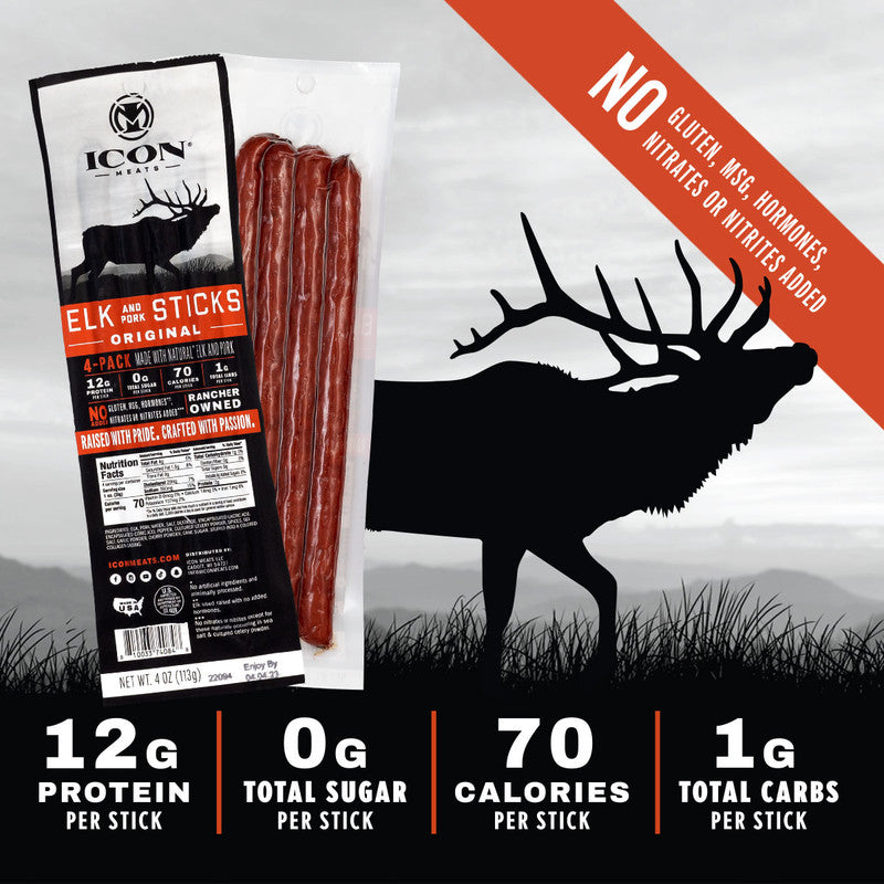Icon Original Elk Sticks, 4 Pack