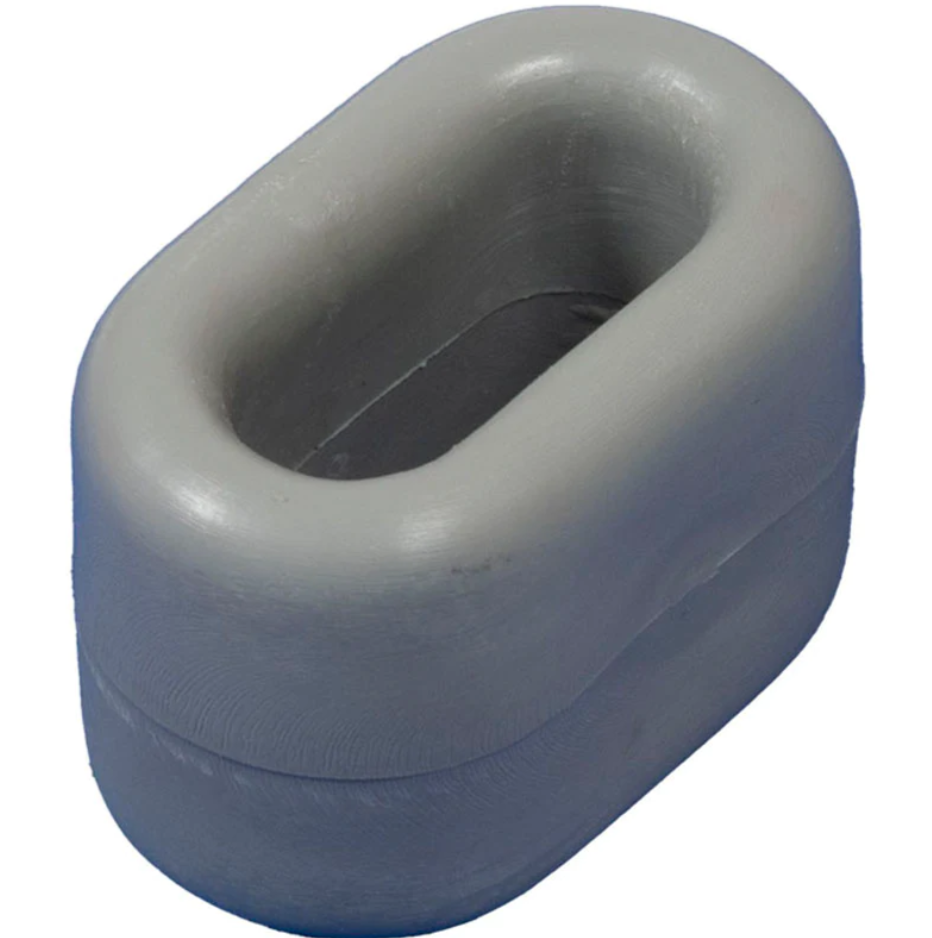 Mustang Horn Knot – Premium High Density Grey Plastic
