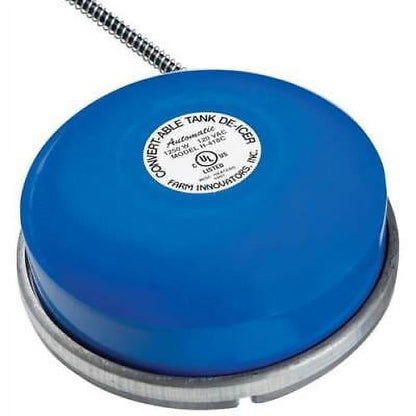 Farm Innovators 1500W Economical Floating Stock Tank De-Icer