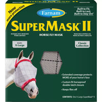 Farnam SuperMask II XLG Horse Fly Mask with-o Ears