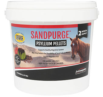 First Companion Sandpurge Psyllium Pellet Apple & Molasses-5 Lb