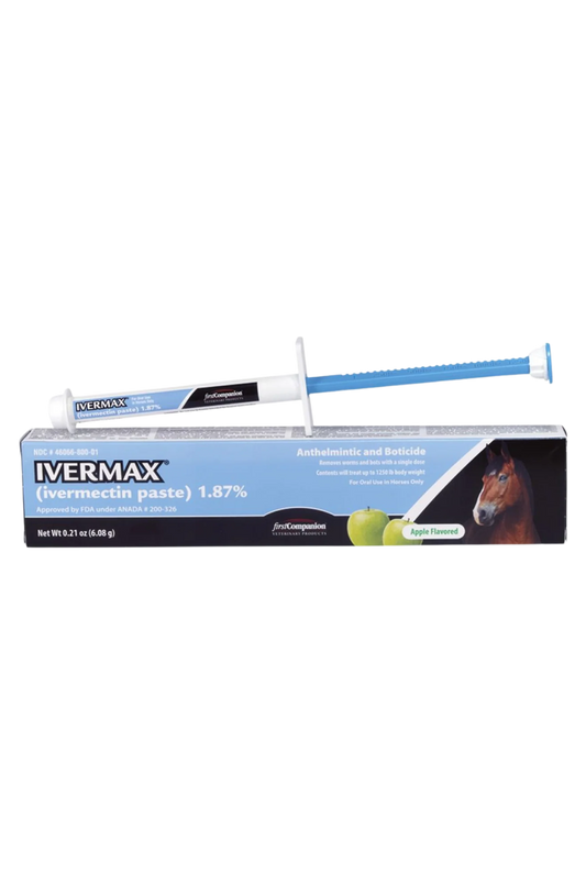 First Companion Ivermax (Ivermectin) Equine Paste