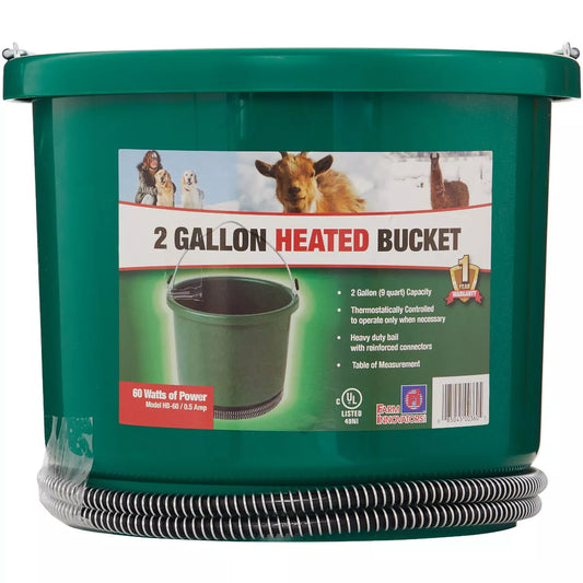 Farm Innovators-2 Gal. 60W 120V Heated Bucket