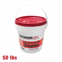 H&W- Galvanize Staples-1 3/4in-50 Lbs