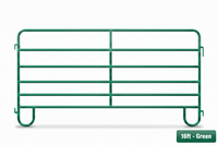 H&W-Western Corral Panel-16 Ft- Green