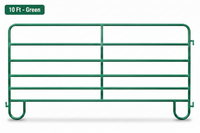 HW-Western Corral Panel-10 Ft- Green