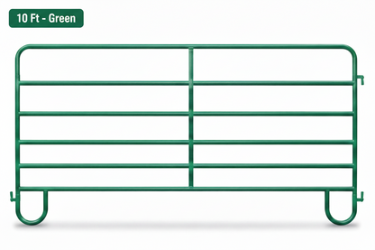 H&W-Western Corral Panel-12 Ft-Green