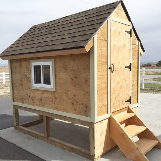 PLYWOOD CHICKEN COOP