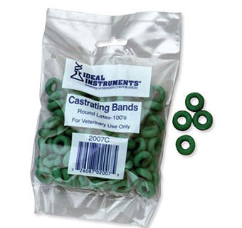 Ideal Castrating Bands- Green