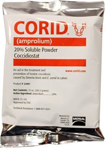 Corid (amprolium) 20% soluble powder, 10oz