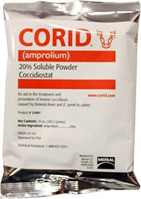 Corid (amprolium) 20% soluble powder, 10oz