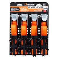 Keeper 10 Ft. Cam Buckle Tie Down (4-Pack)