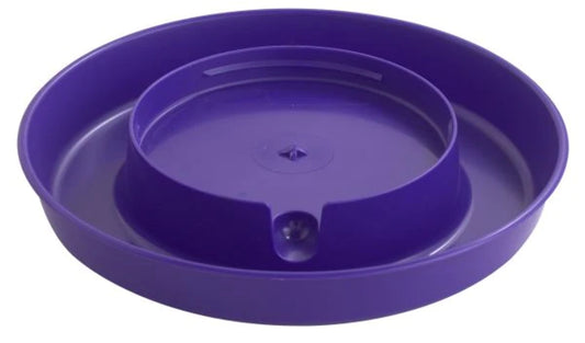 Little Giant Screw-On Poultry Waterer Base, 1 Quart - 740PURPLE