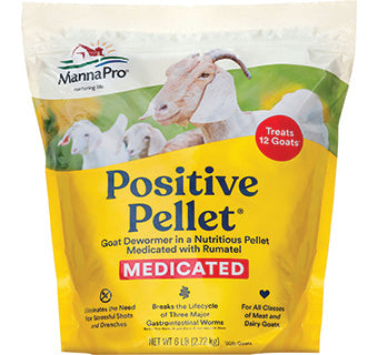 Manna Pro-Positive Pellet, Medicated Goat Dewormer