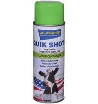 Markal-All Weather-Quick Shot Inveted Tip Spray Paint-13 Oz-Green