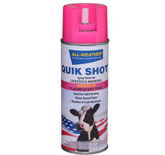 Markal-All Weather-Quick Shot Inveted Tip Spray Paint-13 Oz-Pink