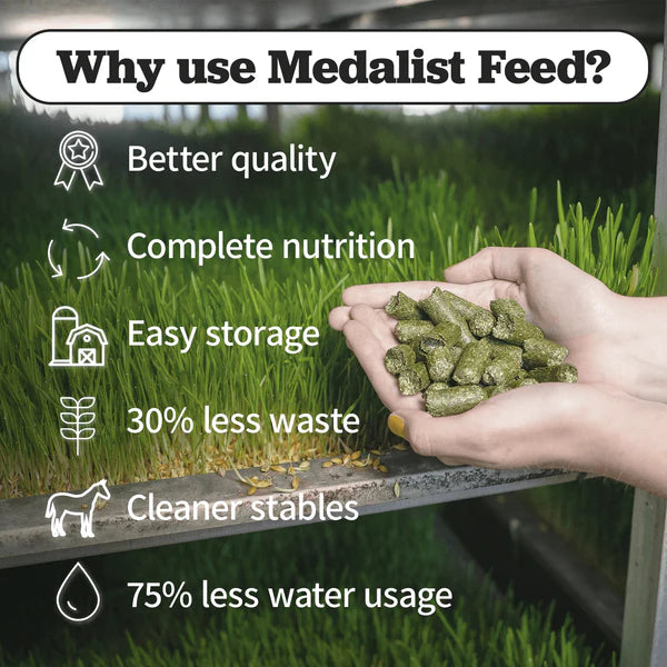 Medalist-Alfalfa Pellets 50 lbs Bag
