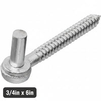 National Hardware 3/4 In. x 6 In. Steel Screw Hook