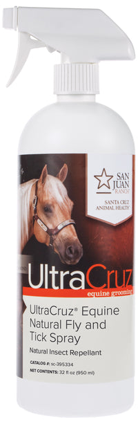 Natural Fly and Tick Spray for Horses-32ox-UltraCruz