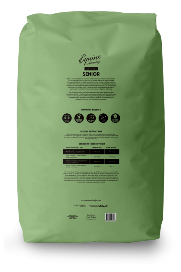 OH Kruse-Equine Advantage Senior 50 Lb