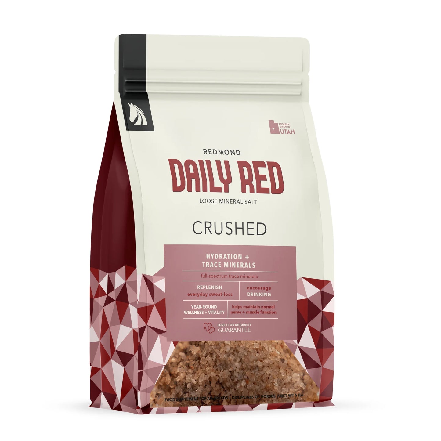 Redmond-Daily Red Crushed - Mineral Supplement for Horses-5Lb
