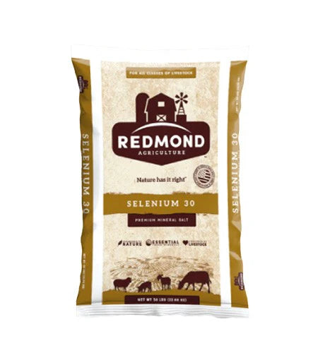 Redmond Selenium 30 Salt, 50lb Bag
