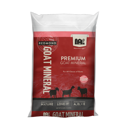 Redmond Goat Mineral, 25lb Bag