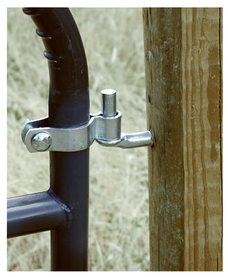 1-5/8" - 1-3/4" Round Tube Gate Hinge Kit Includes Upper & Lower Hin