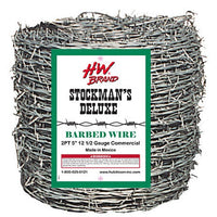 H&W-Barb Wire 2Pt-5in Spacing-12 1/2 Ga