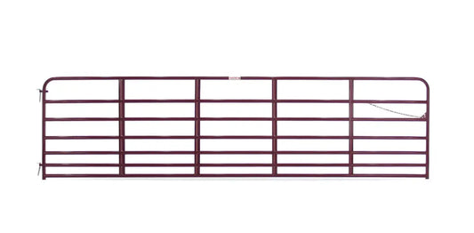 Tarter- Steelmax Gate-Red- 16 Ft