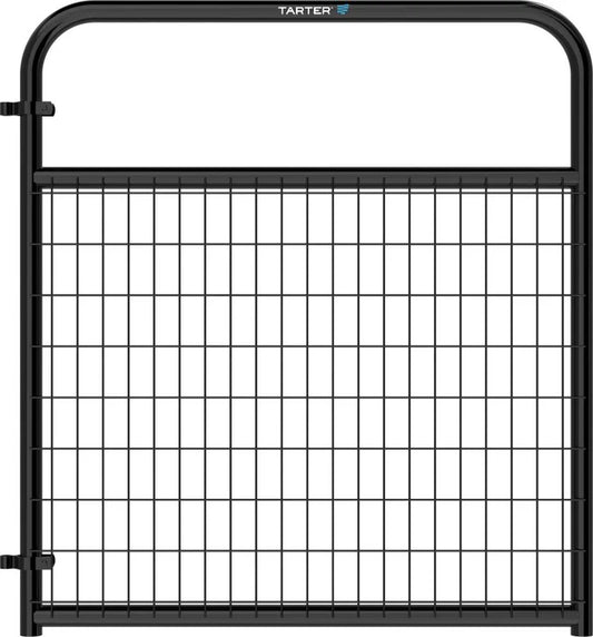 Tarter- Wire Filled Gate- Black- 4 Ft
